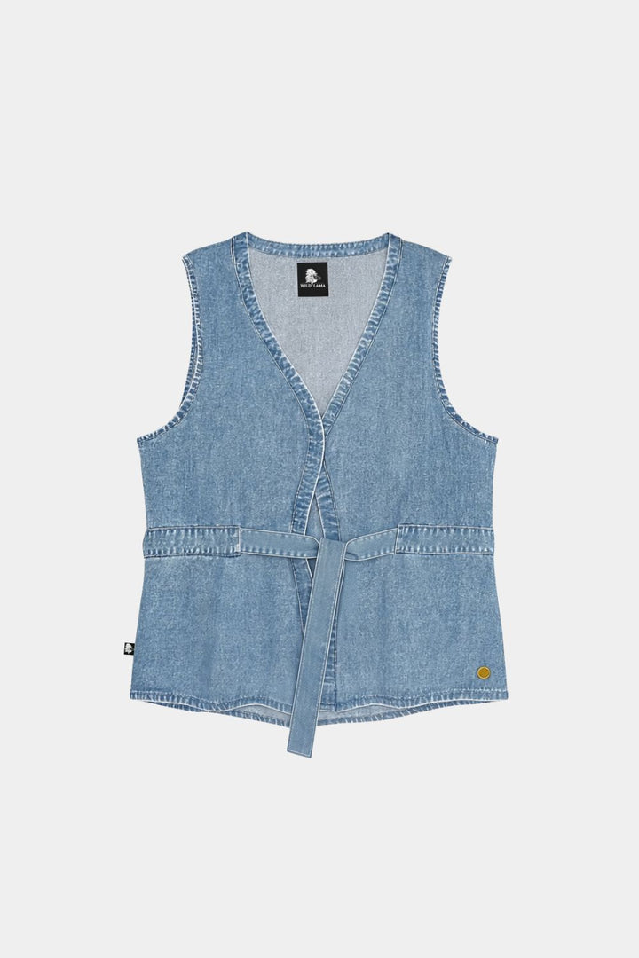Vest Limba Denim Azul Mujer