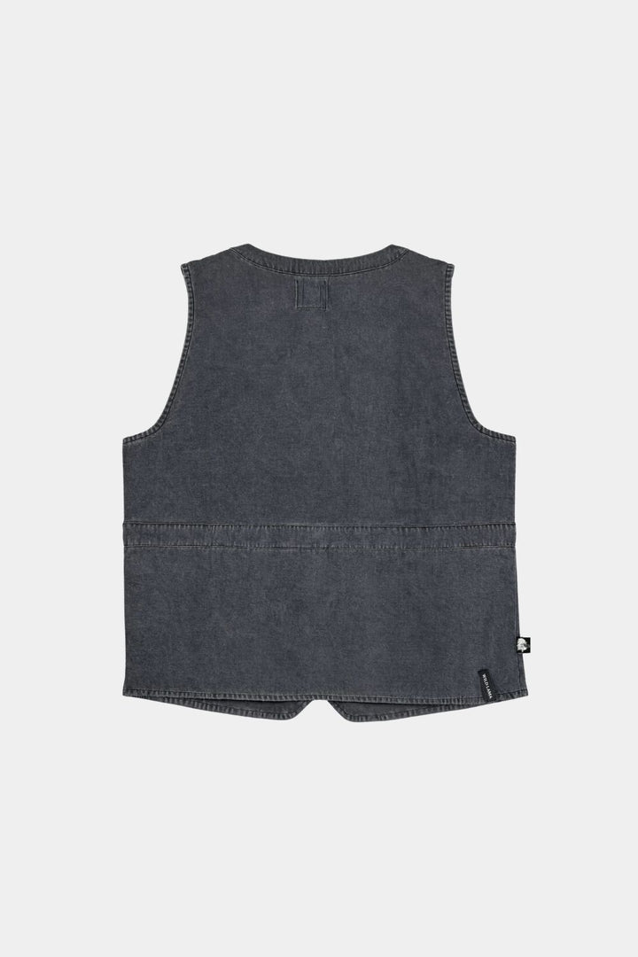 Vest Limba Denim Negro Mujer