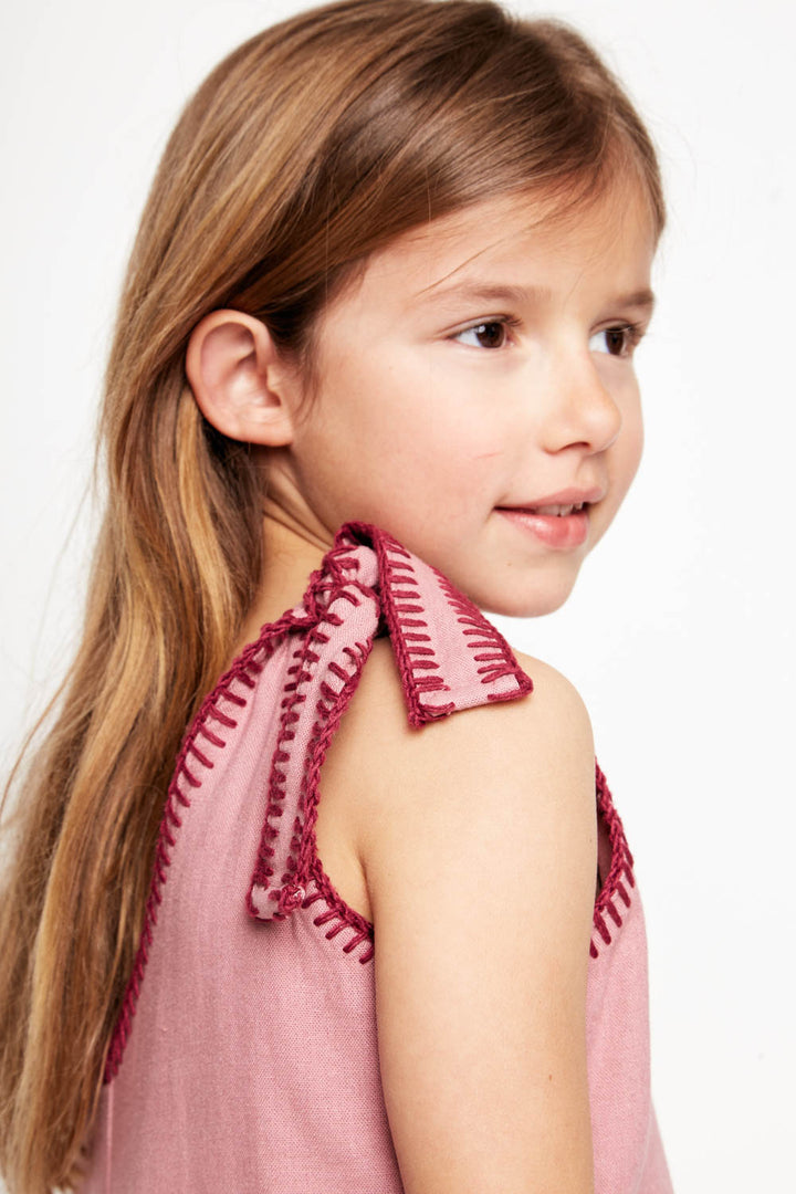 Enterito Figa Con Lino Rosada Kids