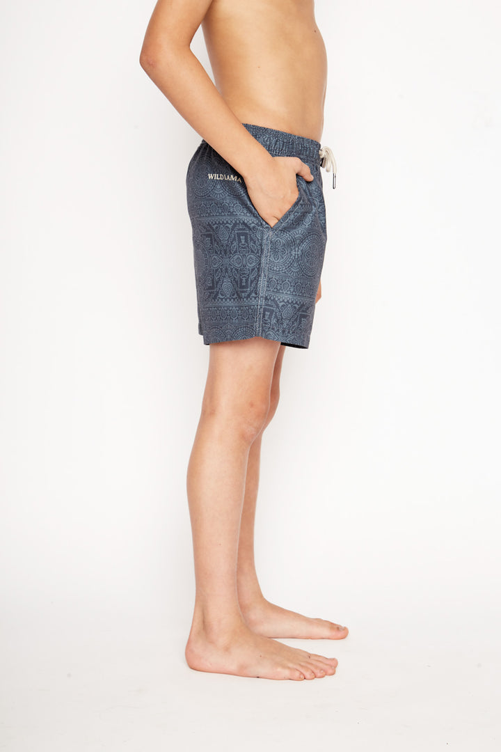 Traje de Baño Ciclón Reciclado Azul Kids