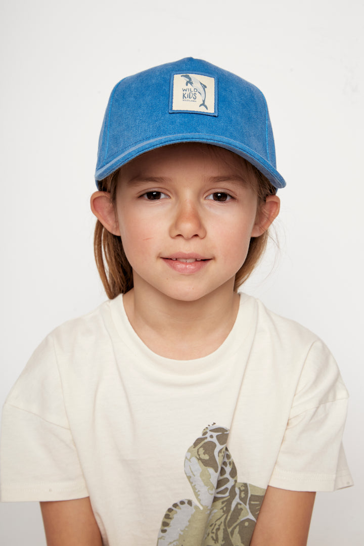 Jockey Wulaia Orgánico Azul Kids