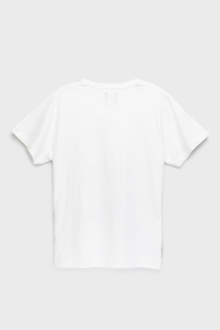 Polera Genovesa Orgánica Blanca Mujer