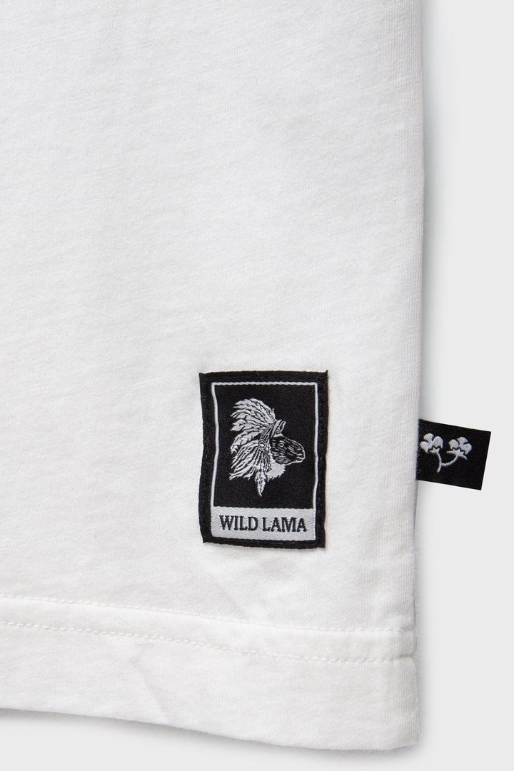 Polera Genovesa Orgánica Blanca Mujer