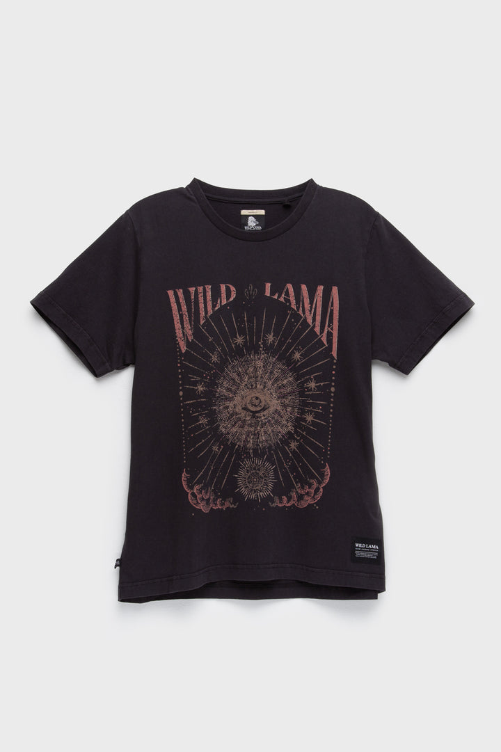 Polera Genovesa Orgánica Negra Mujer