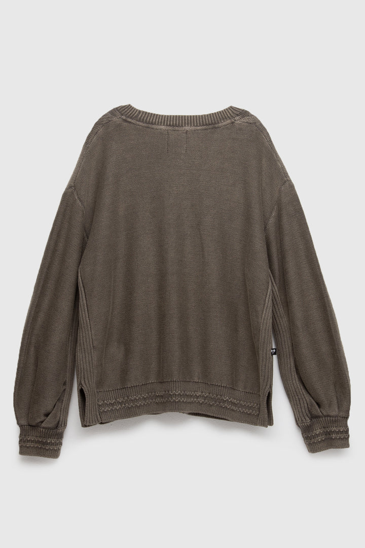Cardigan Sani Orgánico Verde Mujer