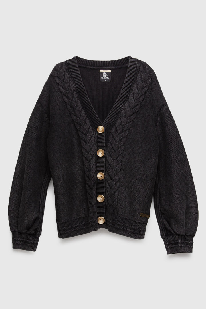 Cardigan Sani Orgánico Marengo Mujer