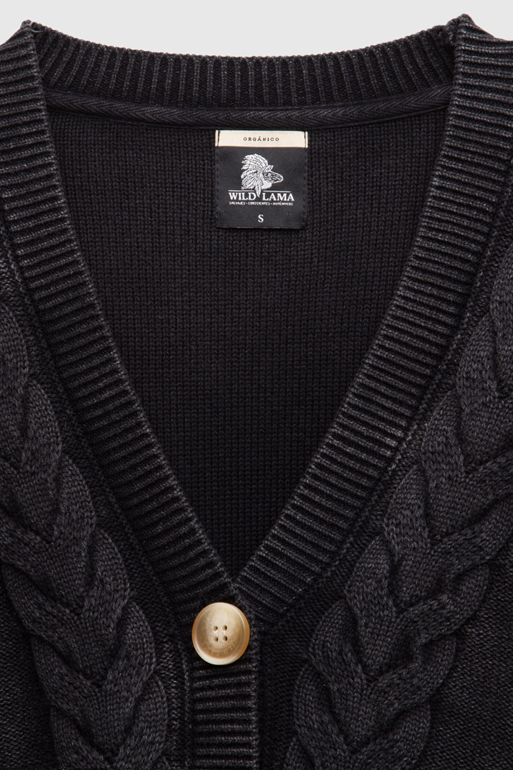 Cardigan Sani Orgánico Marengo Mujer