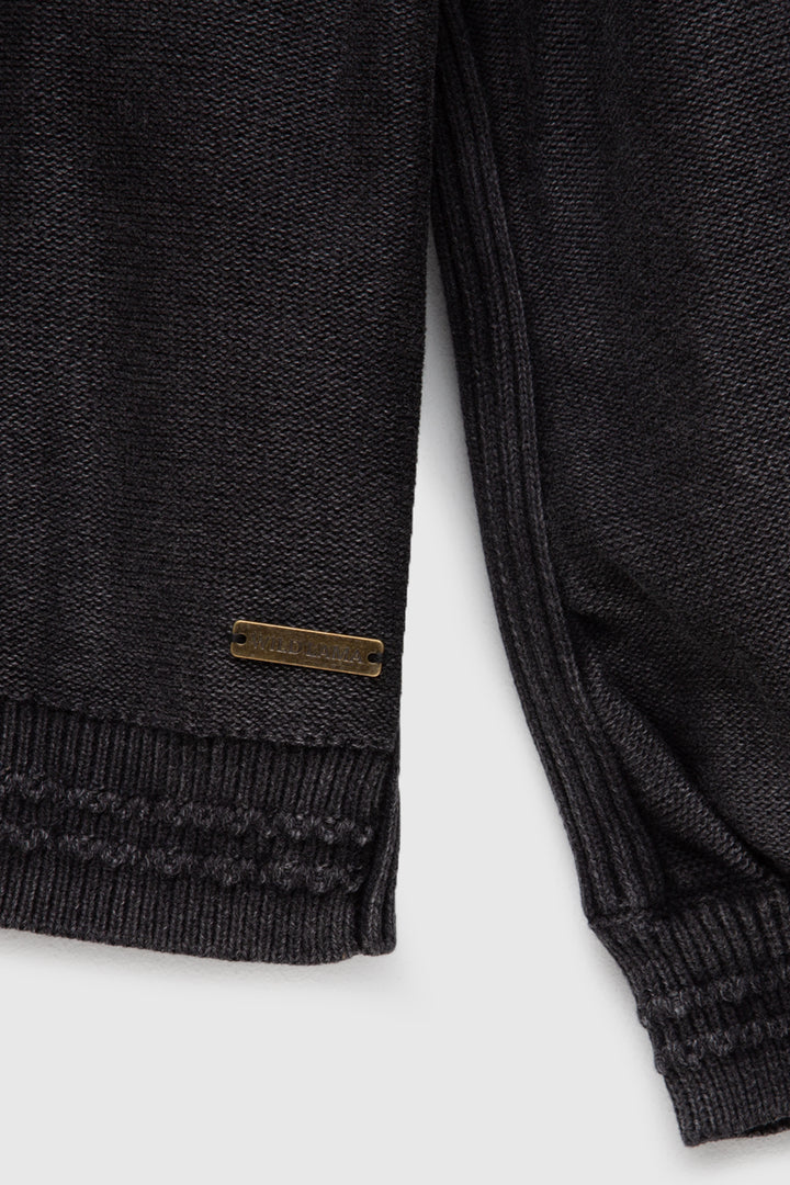 Cardigan Sani Orgánico Marengo Mujer