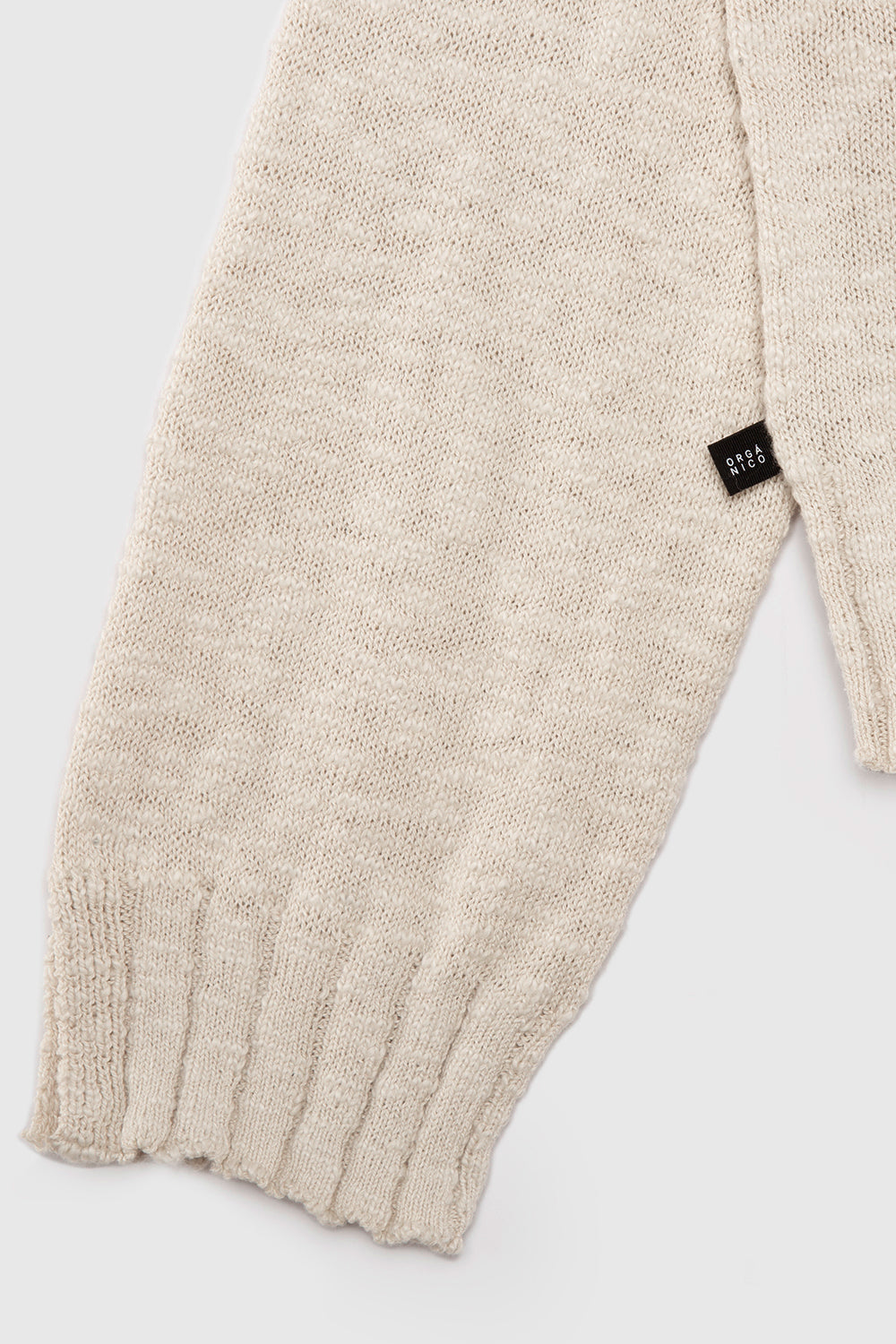 Sweater Uma Orgánico Beige Mujer