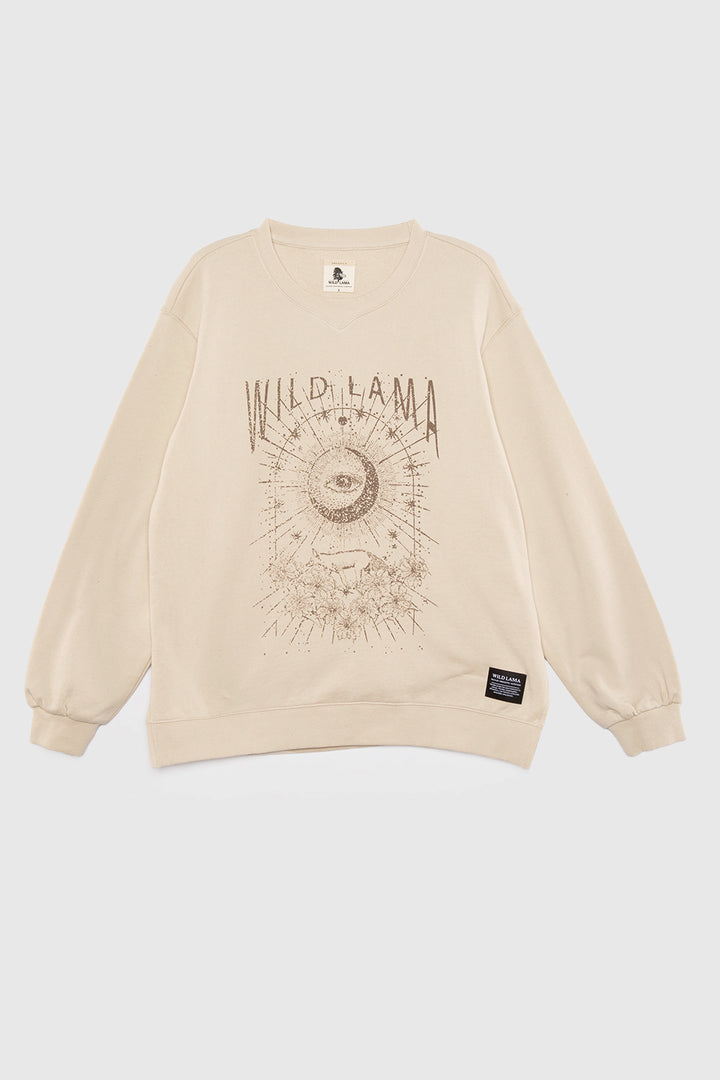Polerón Riga Orgánico Beige Mujer