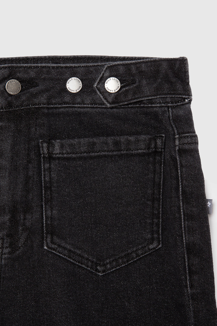 Jeans Runa Orgánico Negro Mujer
