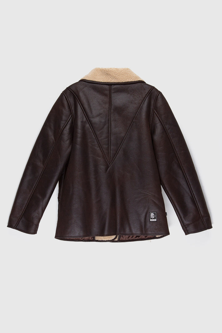 Chaqueta Vigueira Reciclada Café Mujer