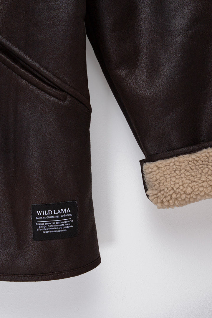 Chaqueta Vigueira Reciclada Café Mujer