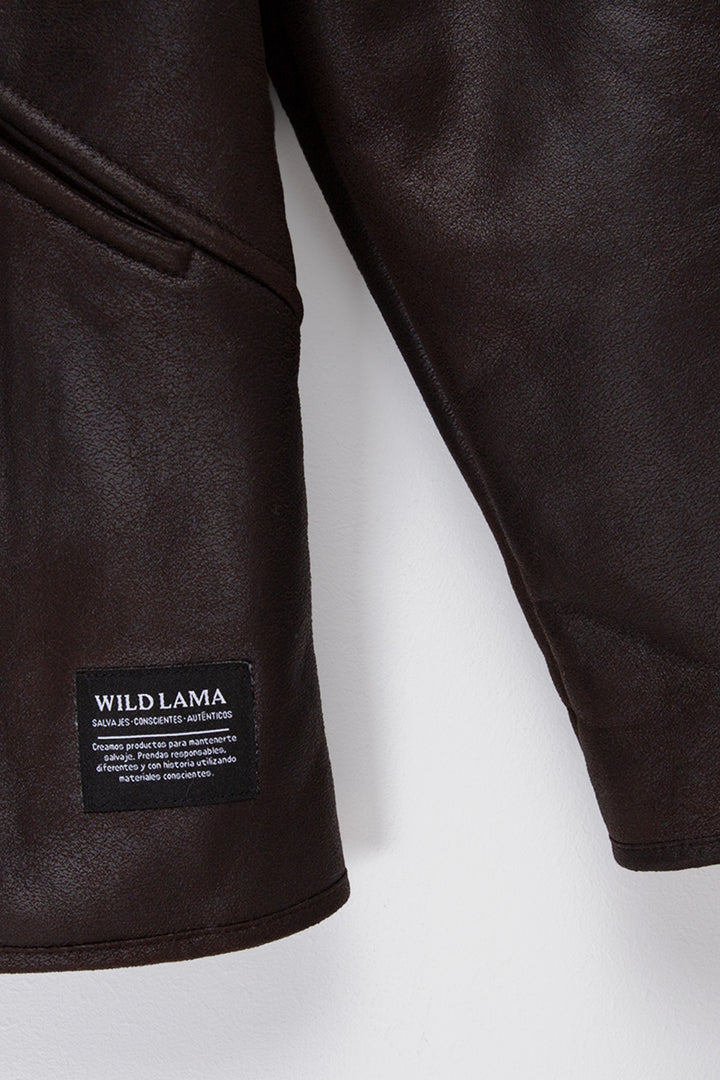 Chaqueta Vigueira Reciclada Café Mujer