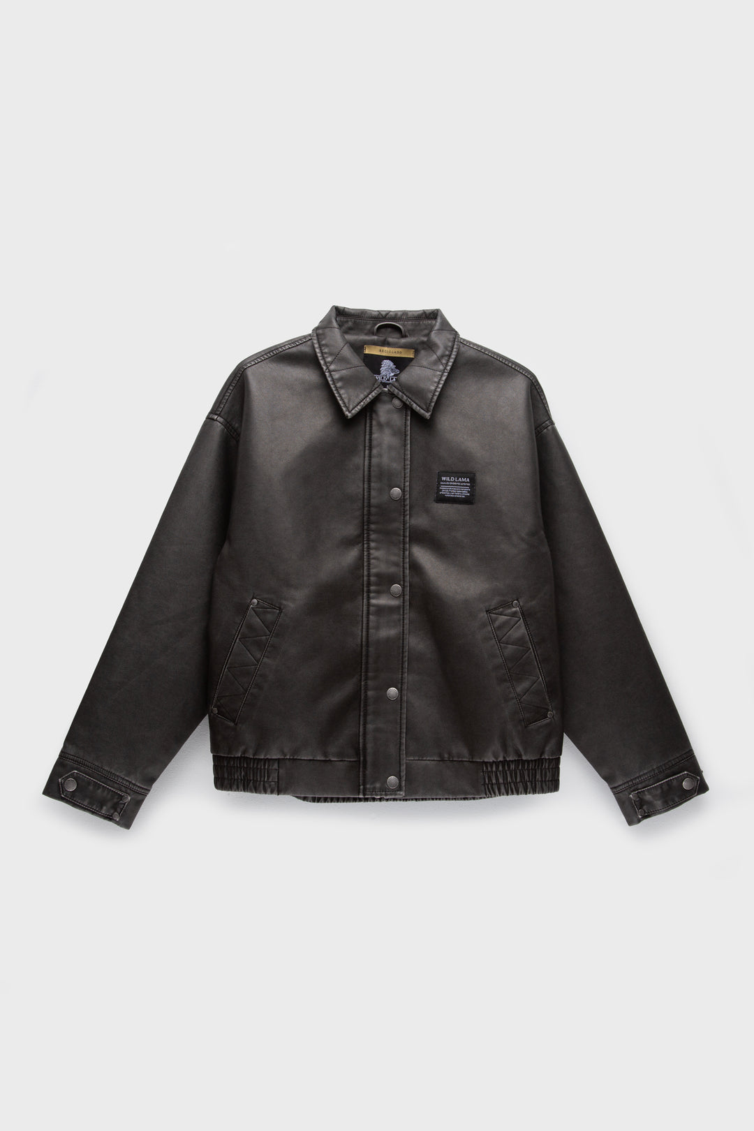 Chaqueta Saya Reciclada Negra Mujer