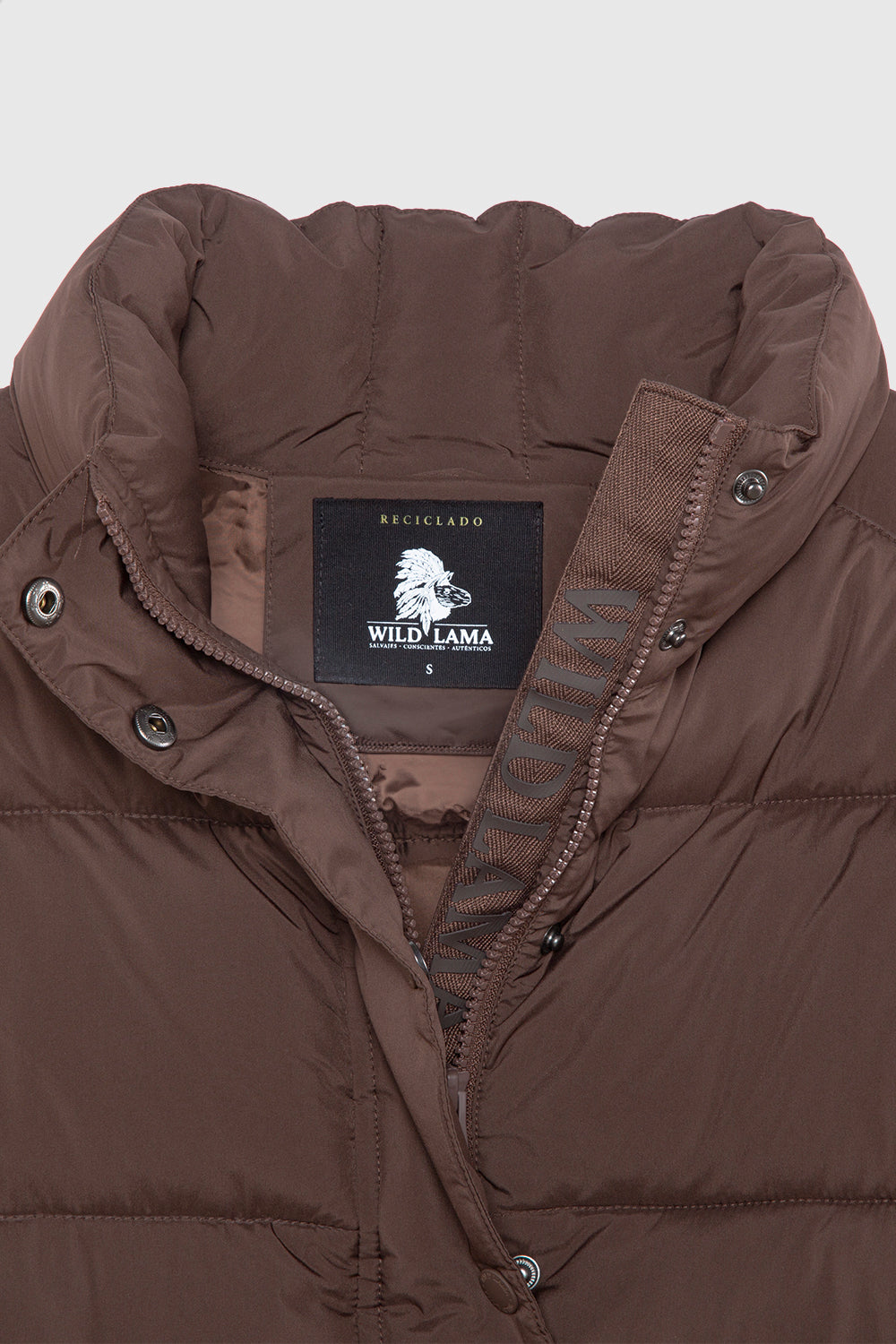 Parka Essential Reciclada Café Mujer