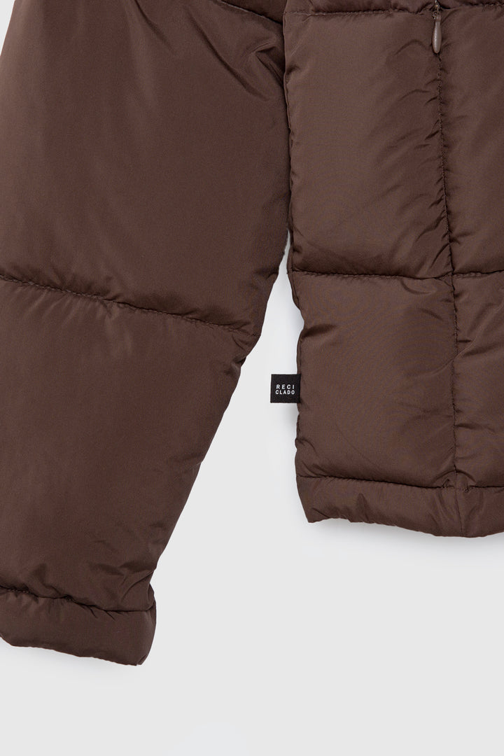 Parka Essential Reciclada Café Mujer