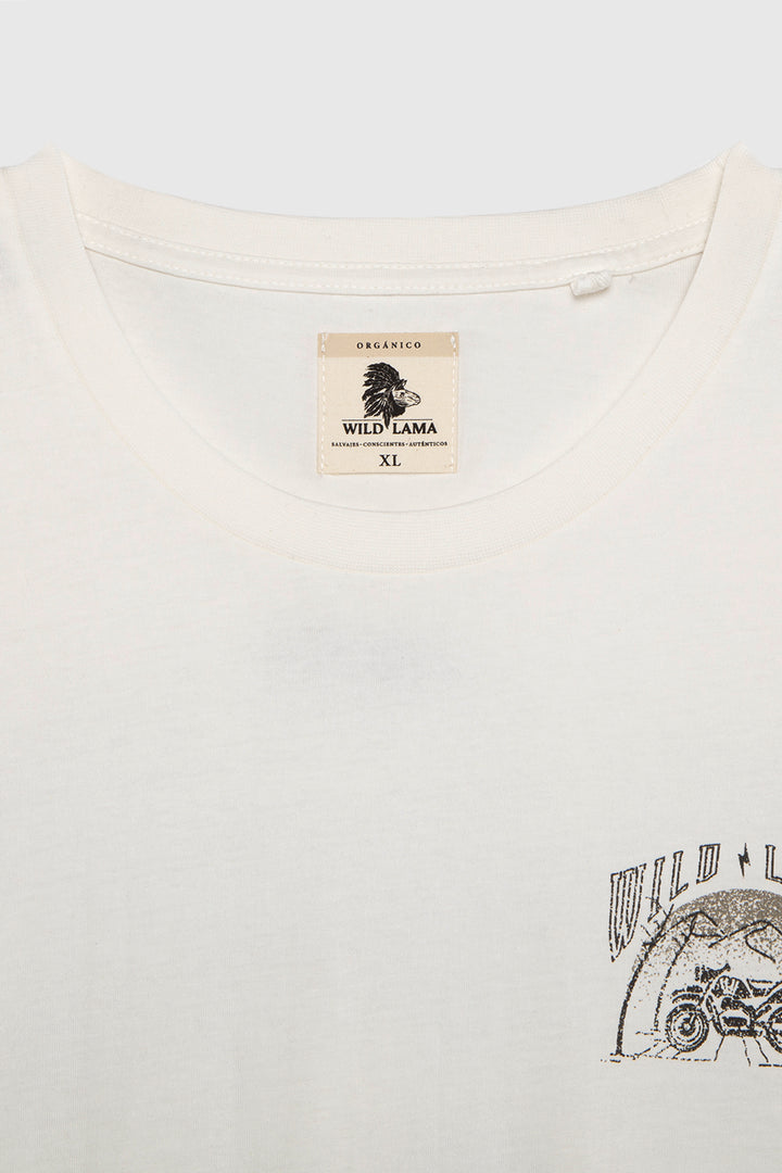 Polera Karu Orgánica Crudo Hombre