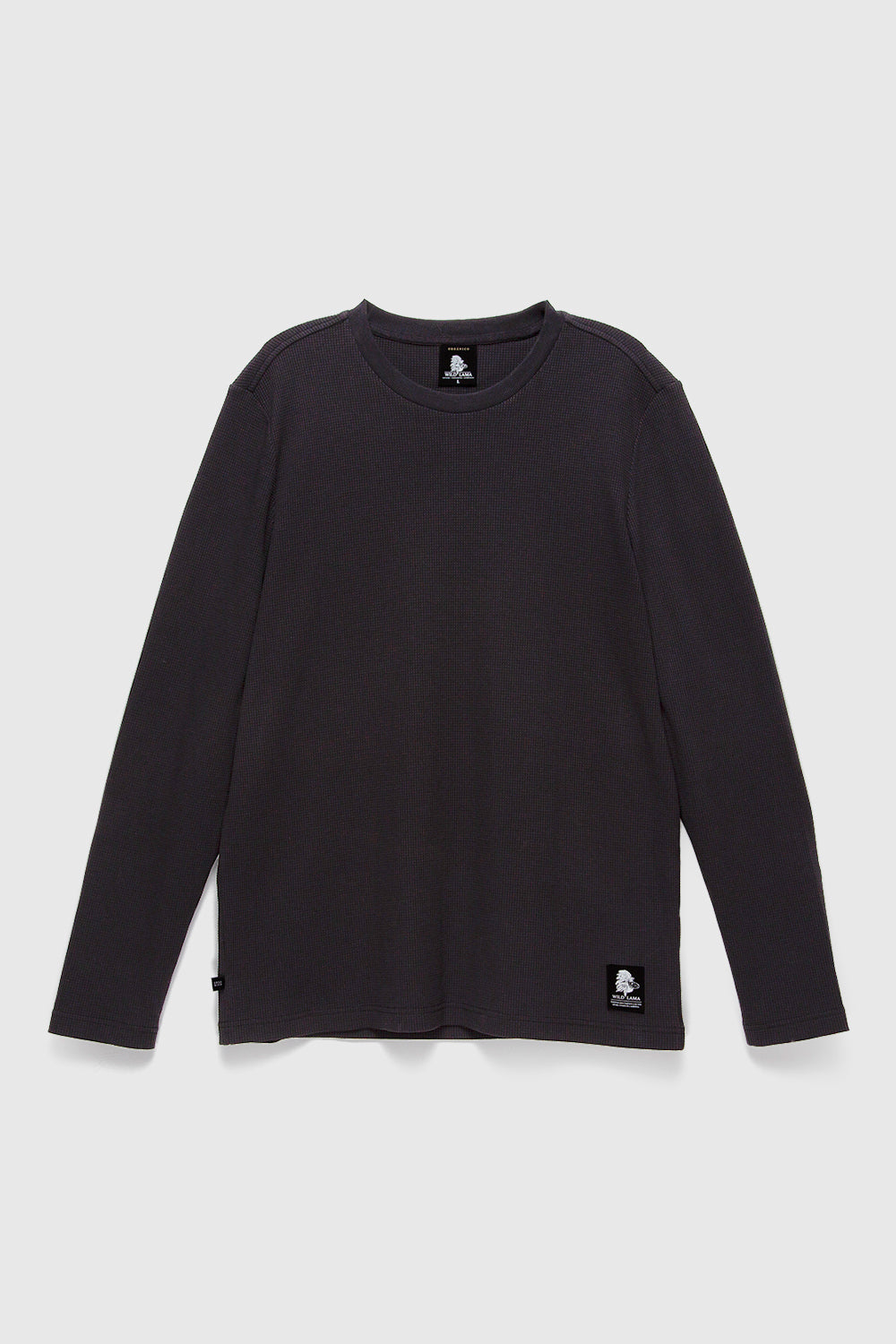 Polera Waffle Orgánica Marengo Hombre