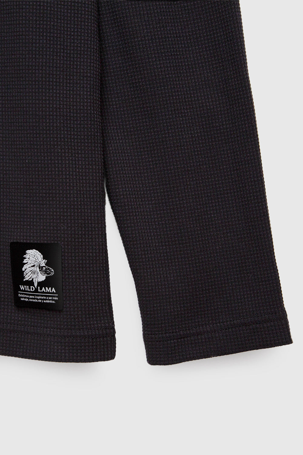 Polera Waffle Orgánica Marengo Hombre