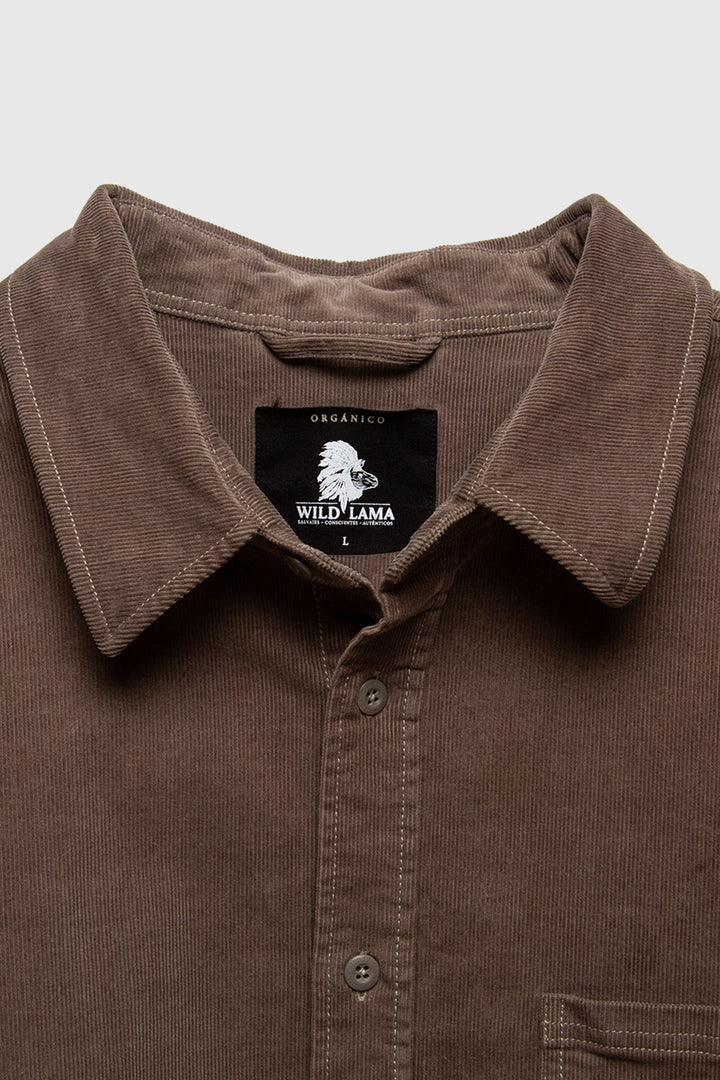 Camisa Kai Orgánica Gris Hombre