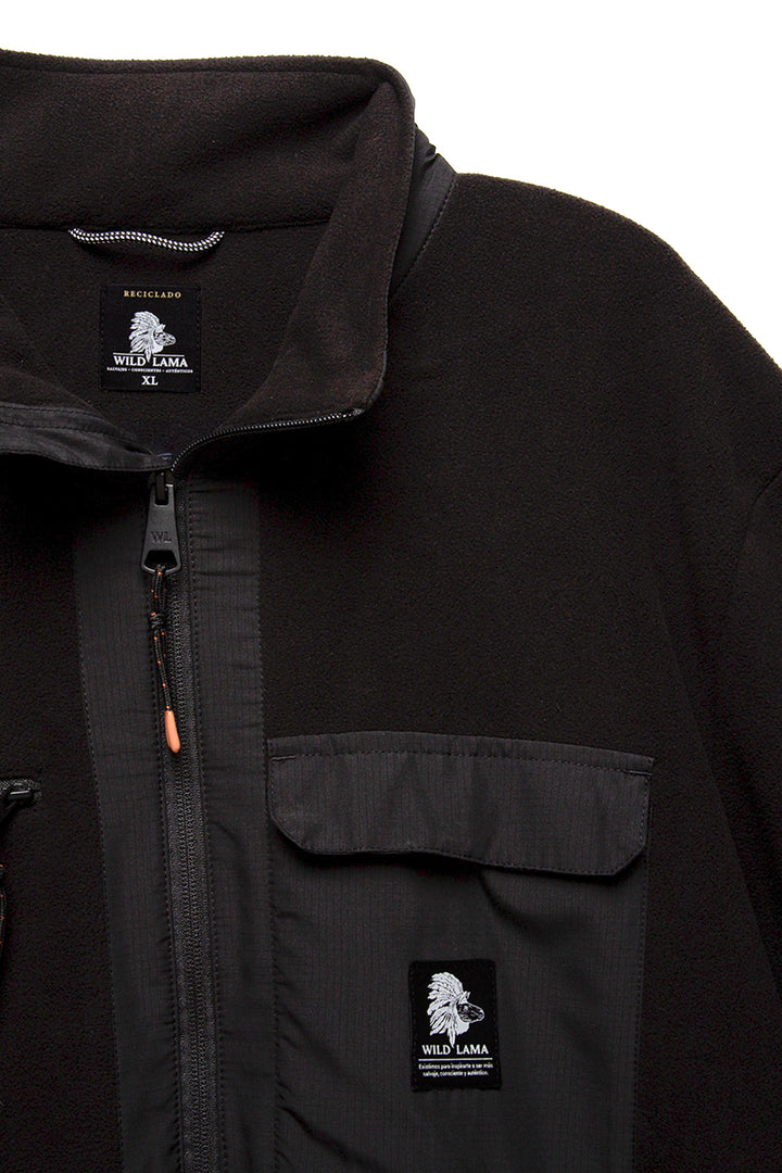 Polar Azer Reciclado Negro Hombre