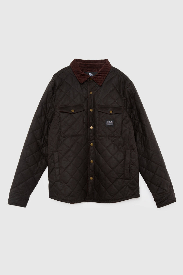 Chaqueta Veck LS Wax Orgánica Verde Hombre