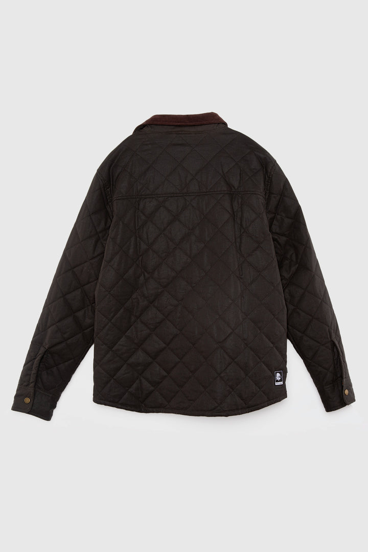 Chaqueta Veck LS Wax Orgánica Verde Hombre