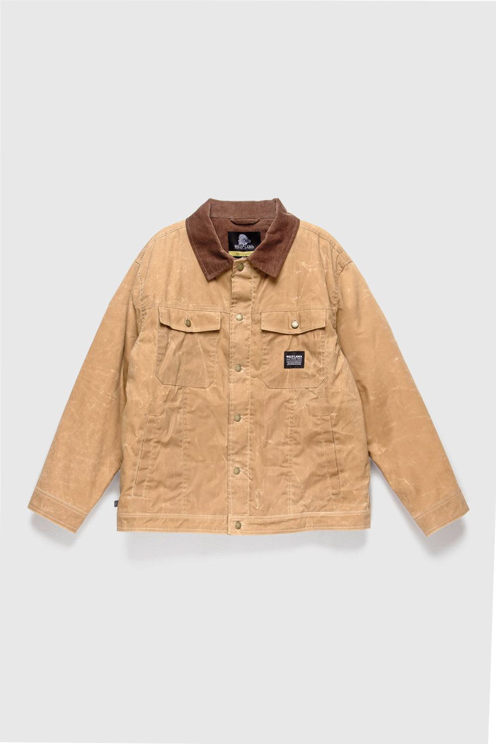 Chaqueta Wax Tak Reciclada Camel Hombre