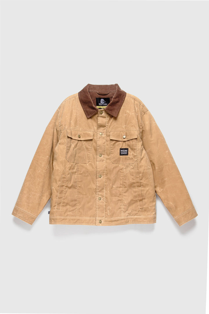 Chaqueta Wax Tak Reciclada Camel Hombre
