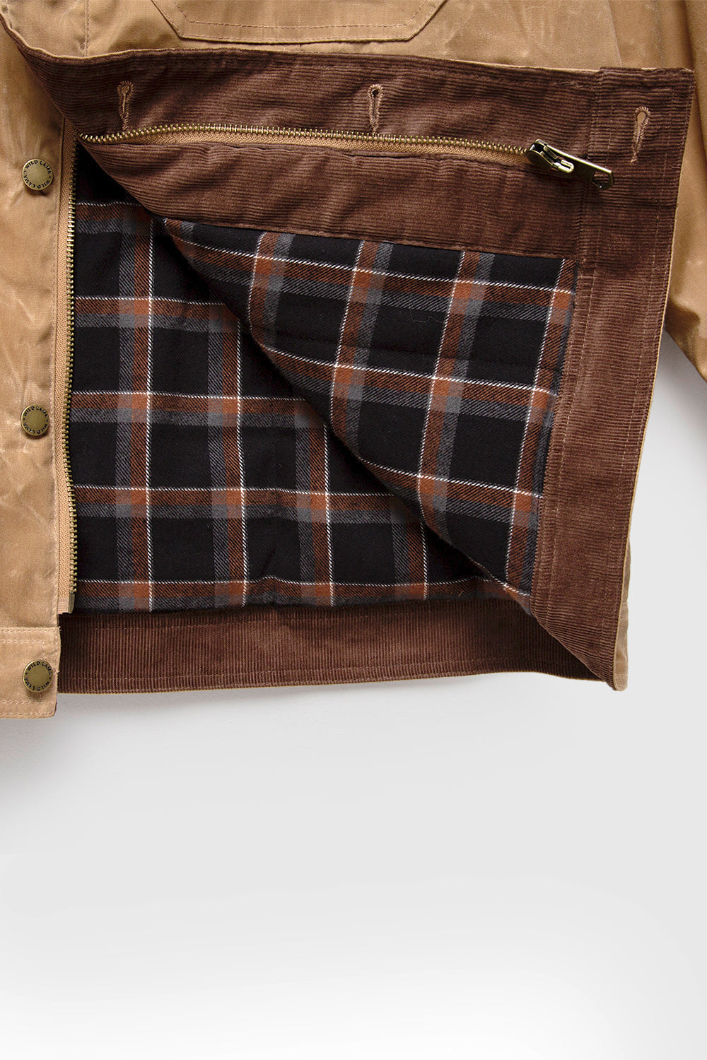 Chaqueta Wax Tak Reciclada Camel Hombre