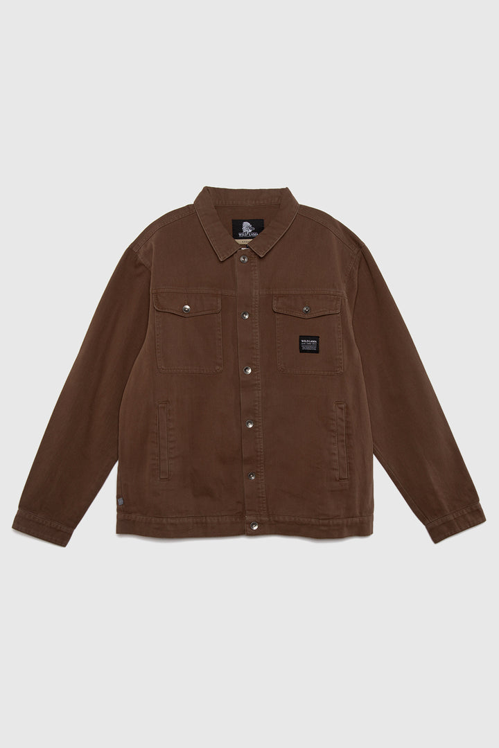 Chaqueta Petro Orgánica Café Hombre