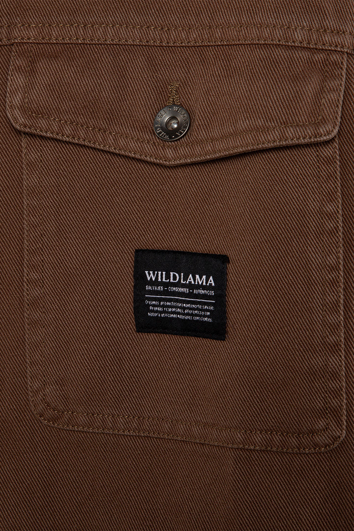 Chaqueta Petro Orgánica Café Hombre
