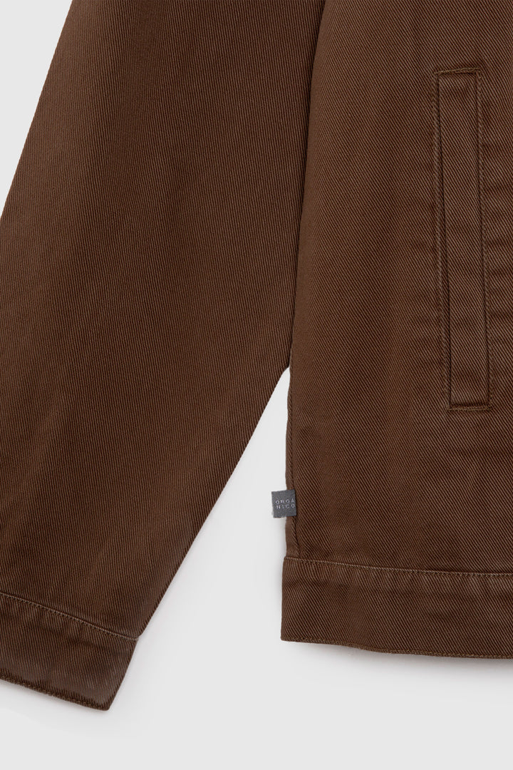 Chaqueta Petro Orgánica Café Hombre