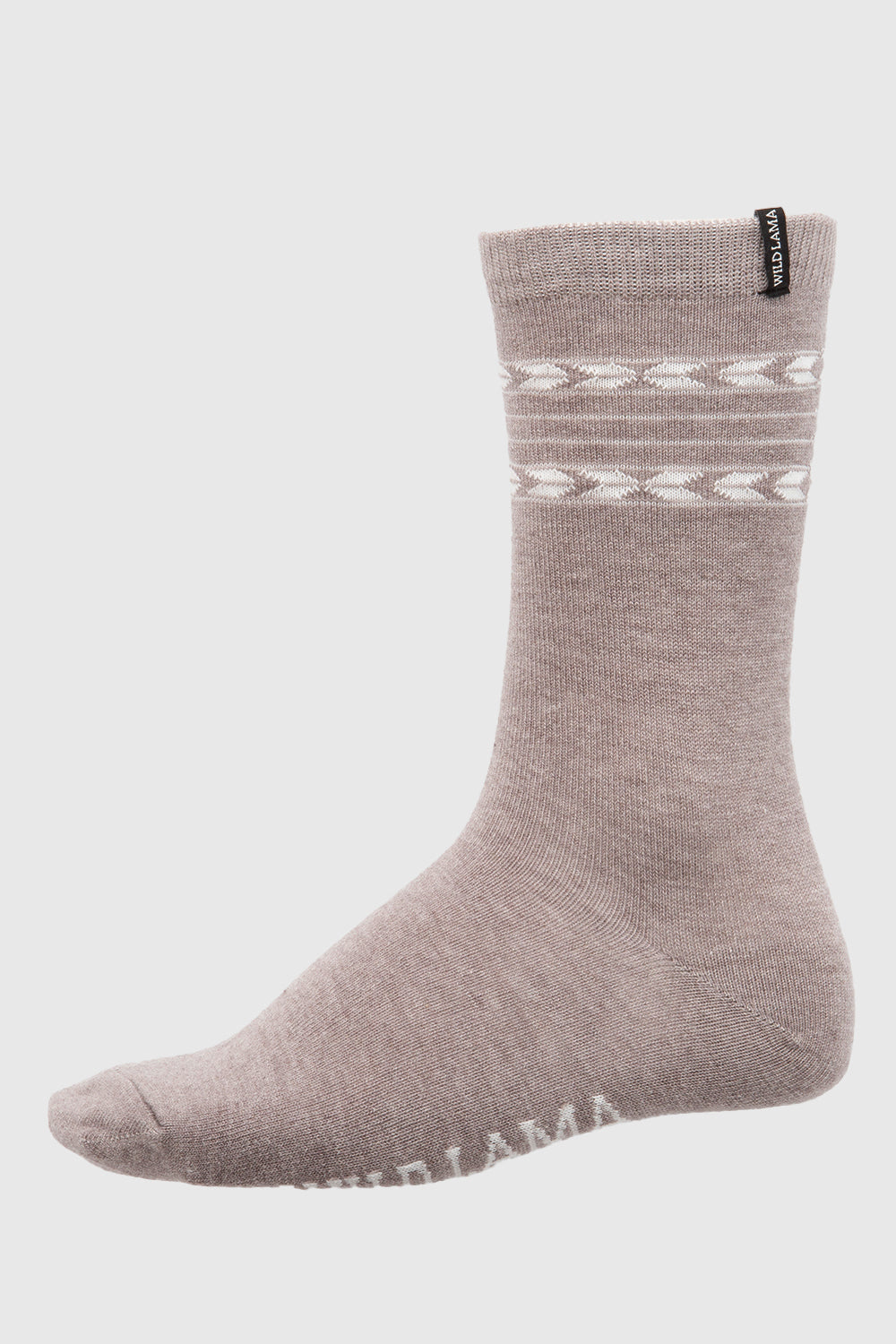 Calcetín Lana Merino Moka Beige