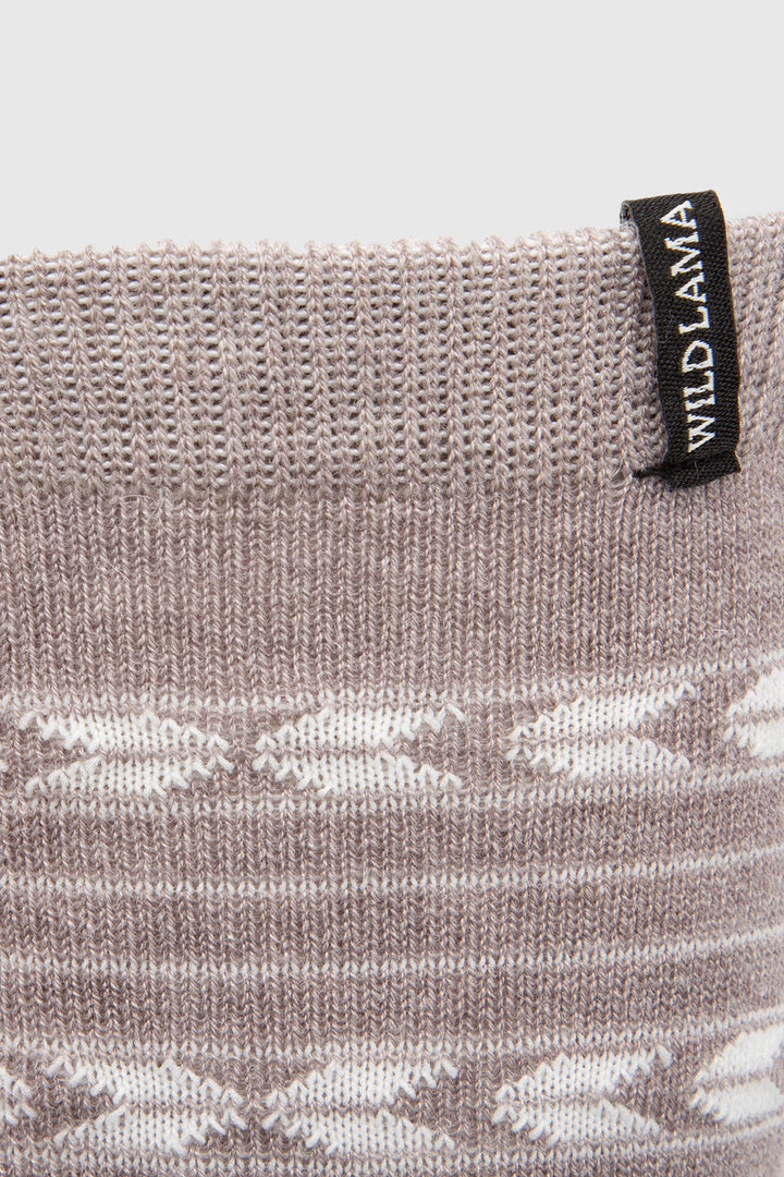 Calcetín Lana Merino Moka Beige