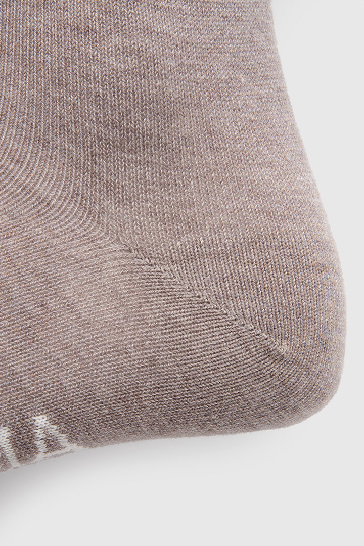 Calcetín Lana Merino Moka Beige