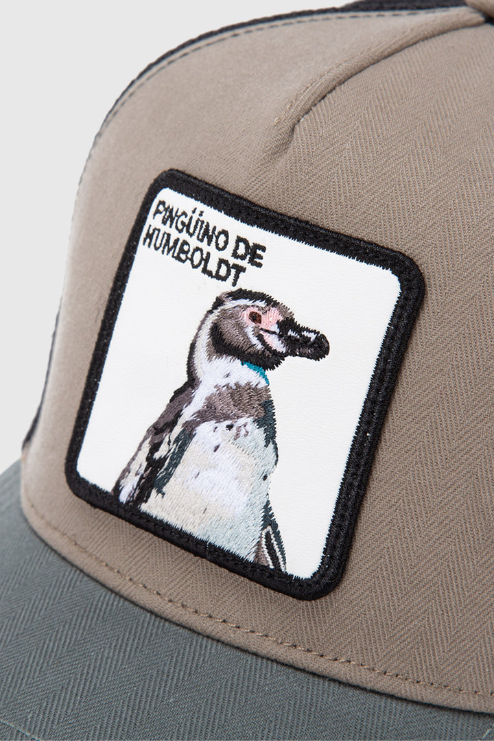 Jockey Kids Pingüino Orgánico Gris y Azul Espiga