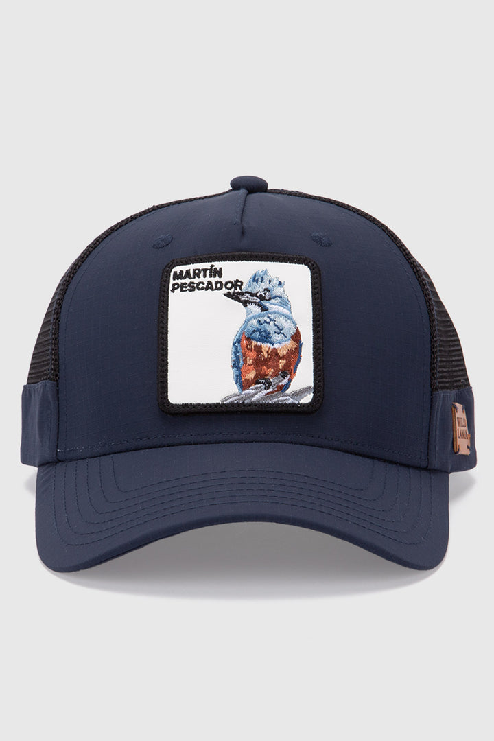 Jockey MartÍn Pescador OrgÁnico Azul Marino Ripstop