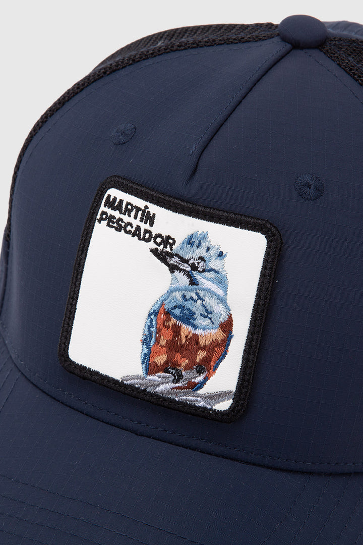 Jockey MartÍn Pescador OrgÁnico Azul Marino Ripstop