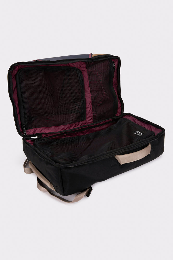 Mochila Travel Nala L Reciclada Gris Azulado 35 Lts.