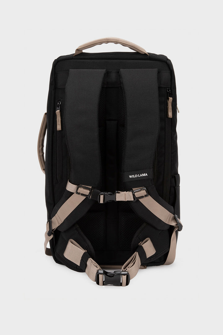 Mochila Travel Nala L Reciclada Gris Azulado 35 Lts.