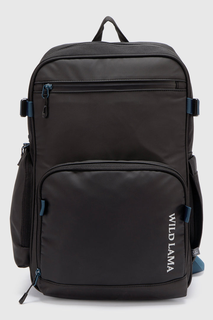 Mochila Travel Nera Reciclada Negra y Azul 16 Lts.