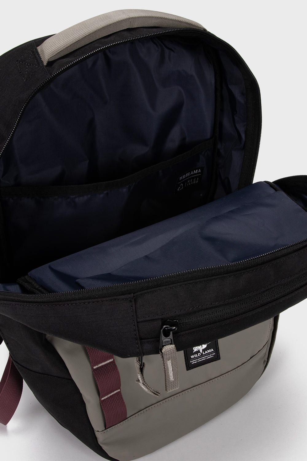 Mochila Travel Baku S Reciclada Beige 21 Lts.