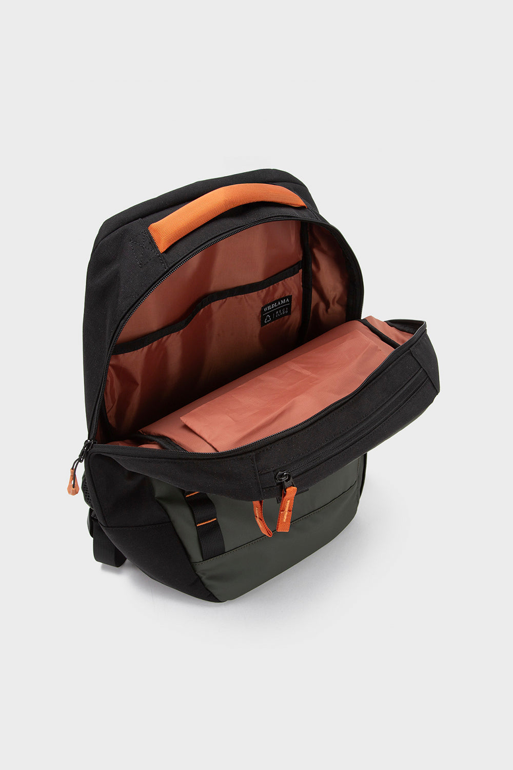 Mochila Travel Baku S Reciclada Verde 21 Lts.