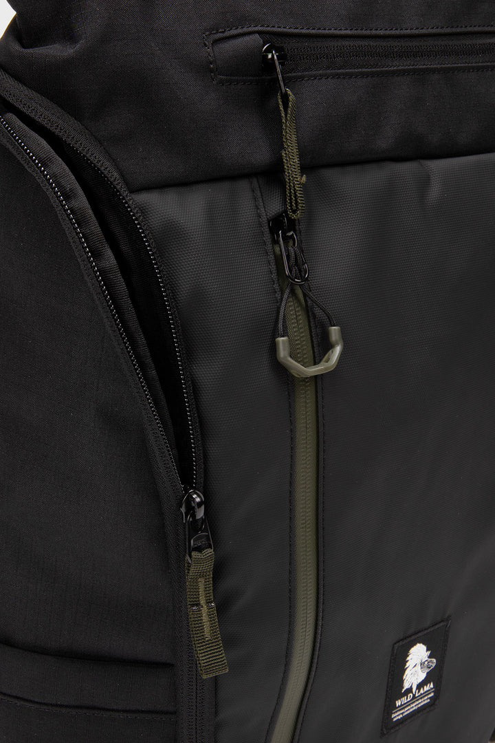Mochila Travel Oca Reciclada Negra 24 Lts.