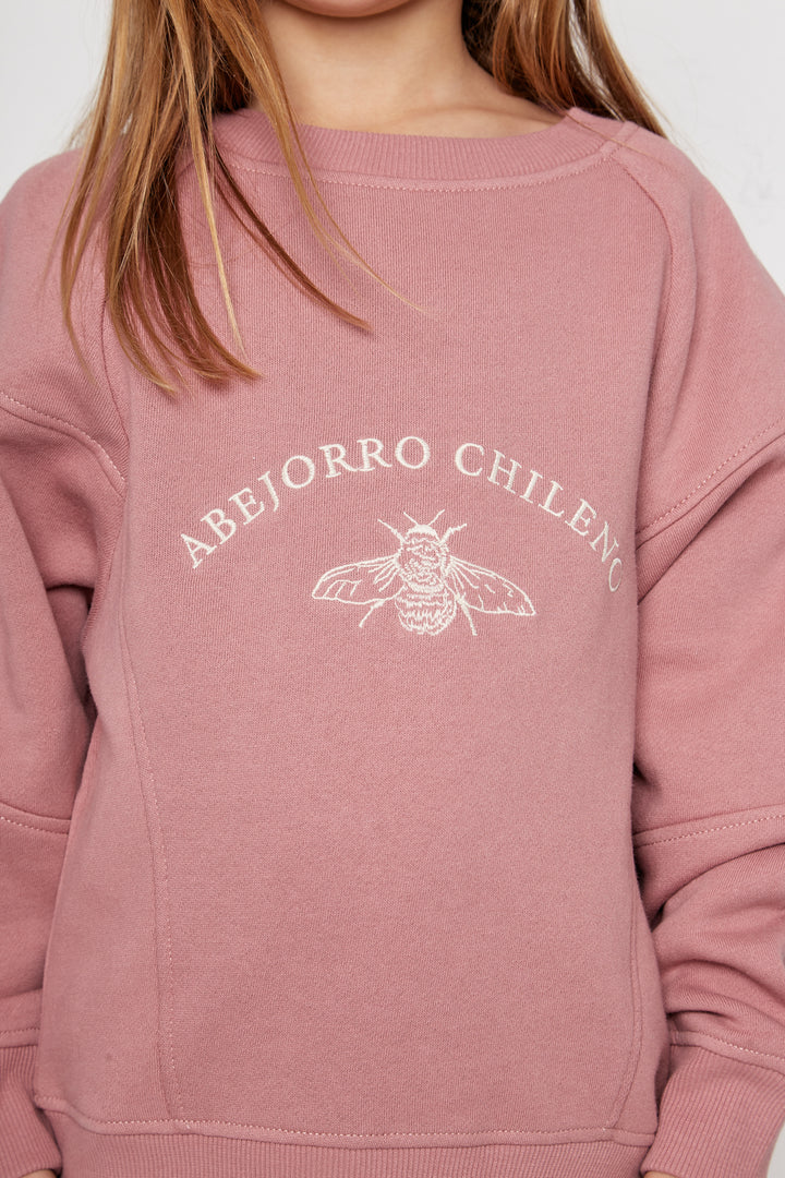 Polerón Agar Orgánico Rosado Kids