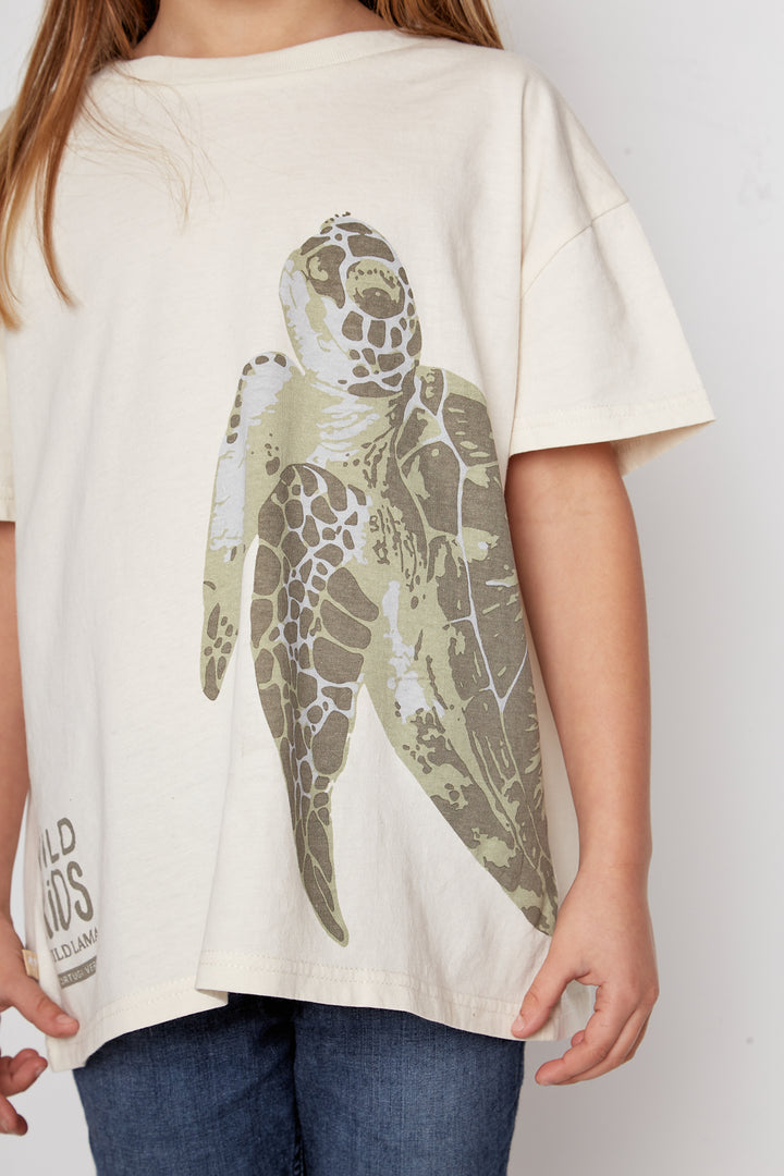 Polera Yagana Orgánica Cruda Kids