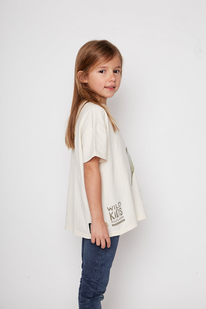 Polera Yagana Orgánica Cruda Kids