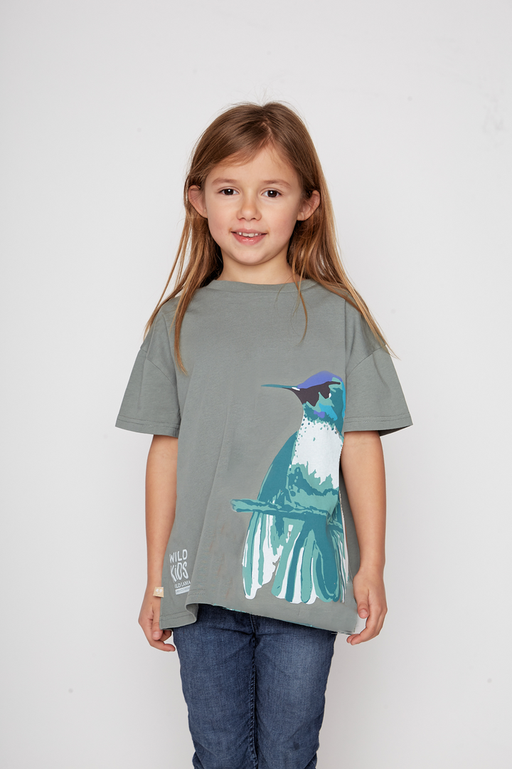 Polera Yagana Orgánica Verde KIDS